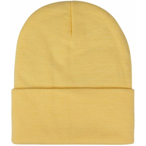фото Шапка бини street caps, размер 54/60, желтый