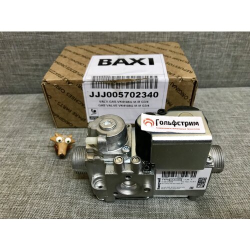 Газовый клапан для котла Baxi MAINFOUR 18 F, 240 F, 24 (5702340) циркуляционный насос mainfour старый 5698270 baxi 710872000