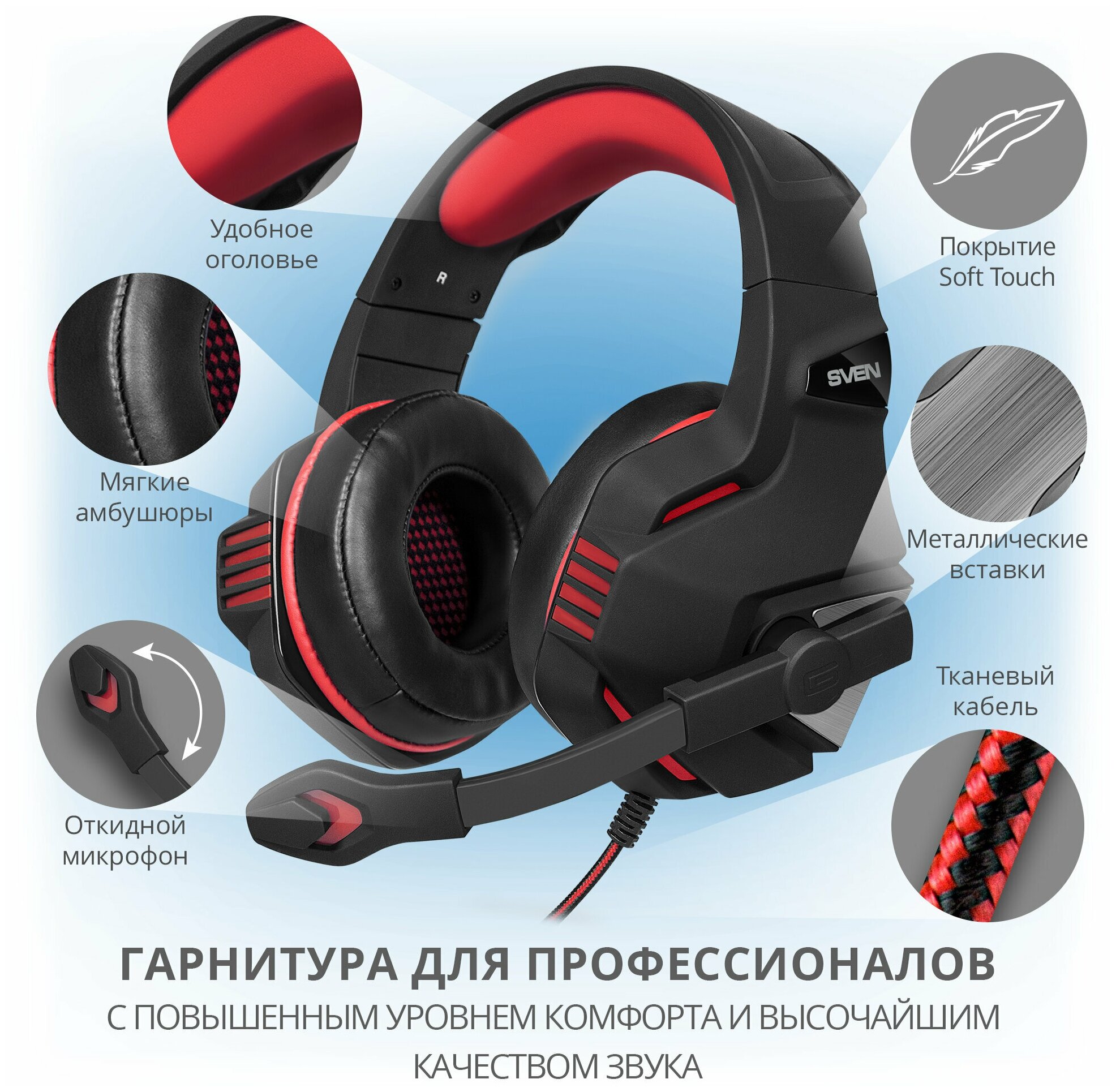 Компьютерная гарнитура Sven - фото №1