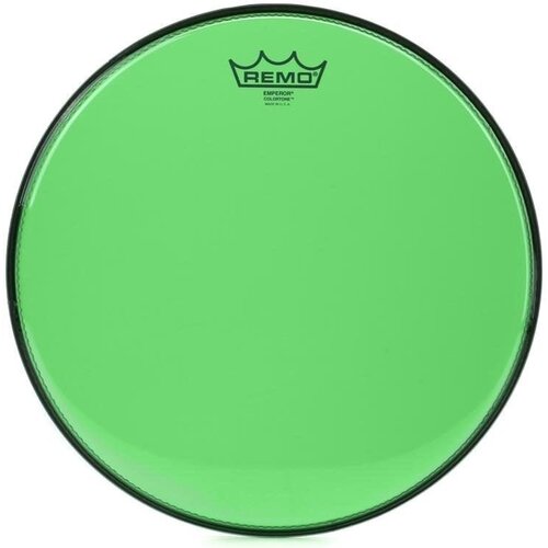 Пластик для барабана 13 Emperor Colortone Remo BE-0313-CT-GN пластик для барабана remo be 0312 ct gn emperor colortone green drumhead 12