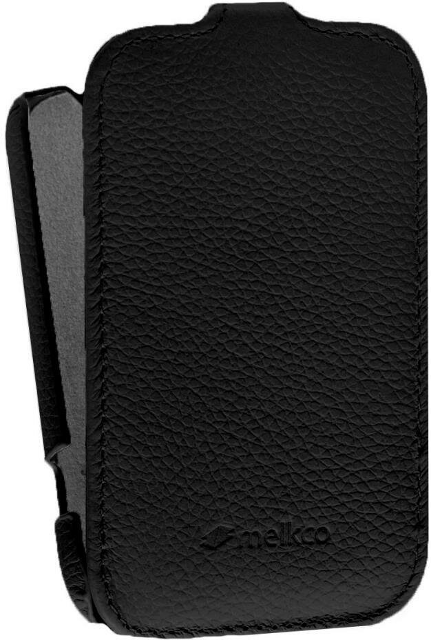 Кожаный чехол для HTC Desire C/Golf Melkco Premium Leather Case - Jacka Type (Black LC)