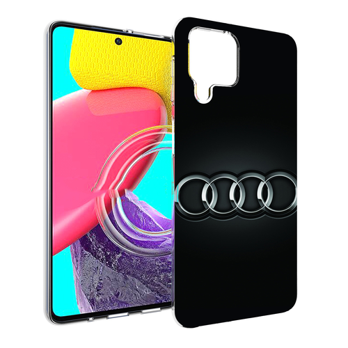 Чехол MyPads ауди audi 2 для Samsung Galaxy M53 (SM-M536) задняя-панель-накладка-бампер