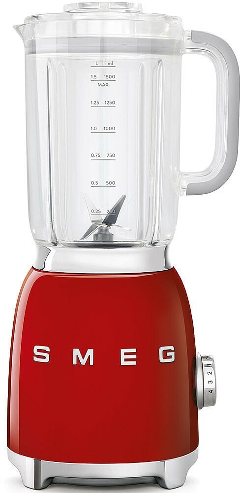 Стационарный блендер Smeg BLF01RDEU, красный