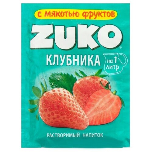 Растворимый напиток ZUKO Клубника, 20 г