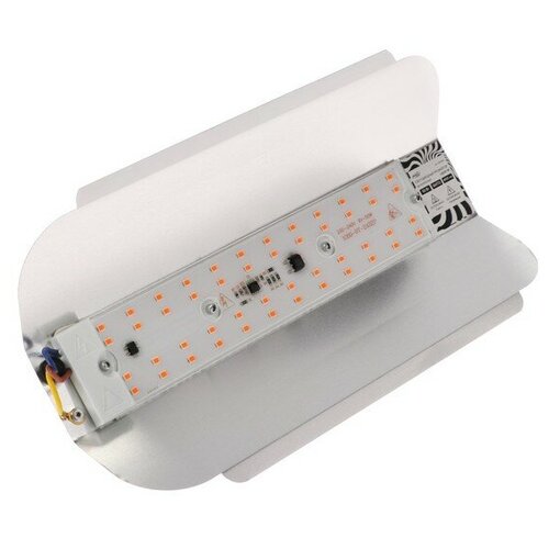 Фитопрожектор светодиодный Luazon СДО09-50 50 Вт IP65 220 В мультиспектр бескорпусный 1276₽