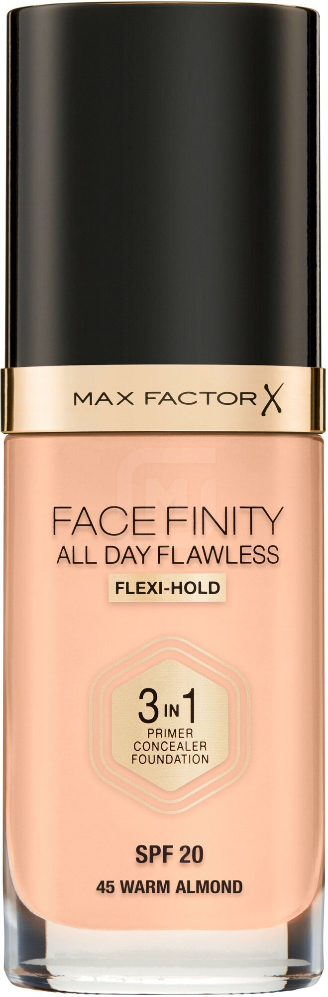 Max Factor Тональная Основа Facefinity All Day Flawless 3-in-1 Товар 44 тон warm ivory HFC Prestige International GB - фото №13