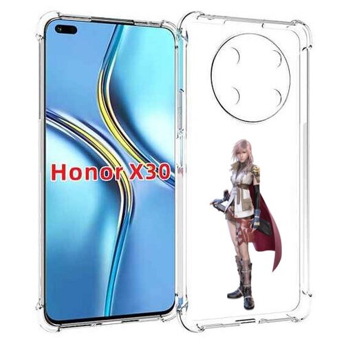 чехол mypads final fantasy 2 для oppo a96 5g reno7 lite reno 7z f12 pro 5g задняя панель накладка бампер Чехол MyPads Final-Fantasy для Honor X30 / Magic4 Lite 5G задняя-панель-накладка-бампер