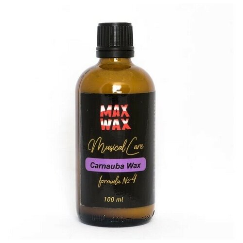 Полироль, 100мл, MAX WAX #4 Carnauba-Wax