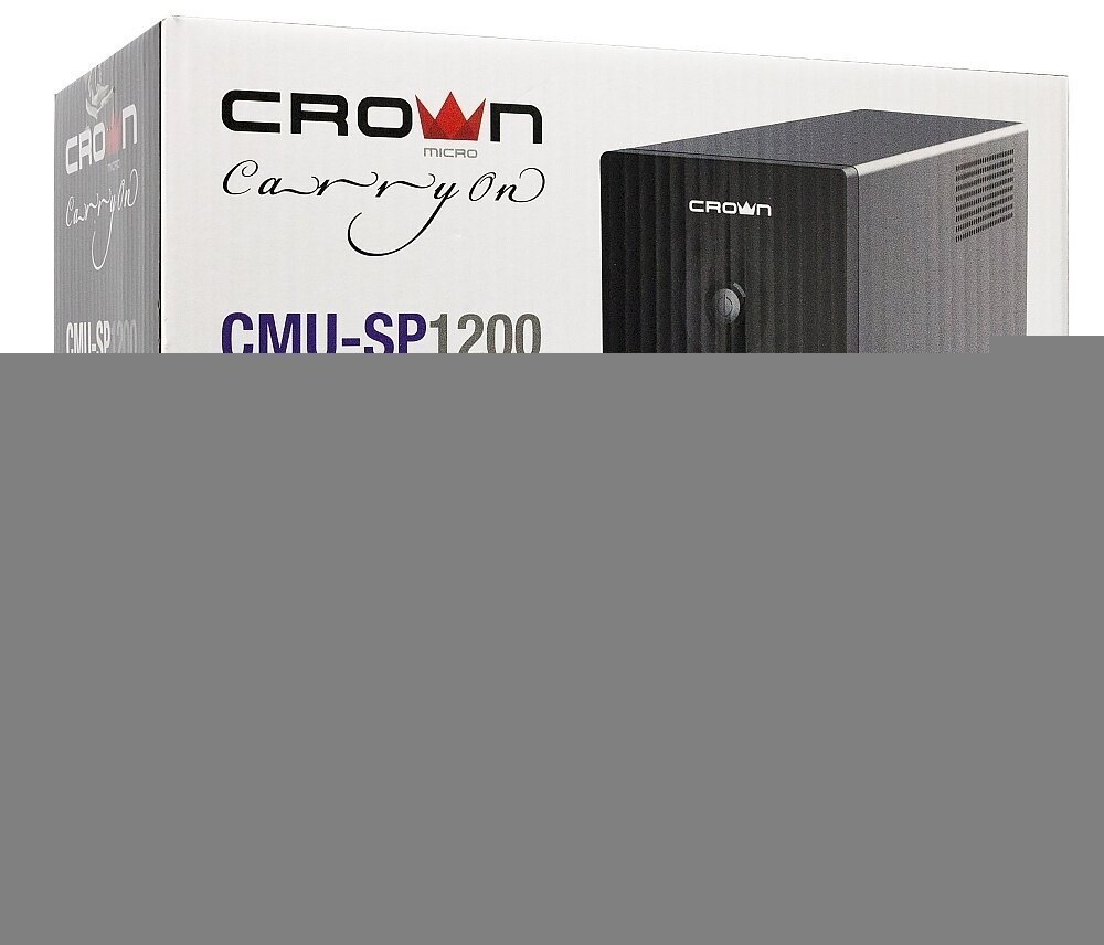 Интерактивный ИБП CROWN MICRO CMU-SP1200 COMBO