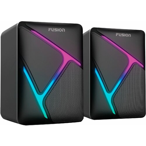 Компьютерная акустика FUSION FCA-506 2х3 Вт черный 128600₽