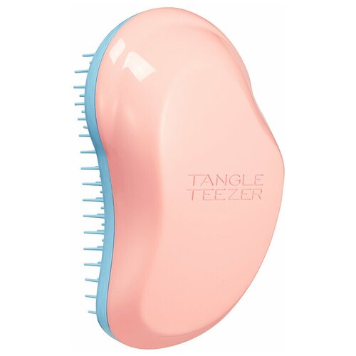 Расческа Tangle Teezer Fine & Fragile Peach Sky, создана для тонких, окрашенных и ослабленных волос, 12.5 см.