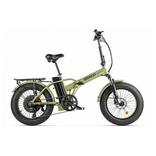 Складной Электровелосипед MULTIWATT NEW Хаки 20 дюймов до 50 км на одном пробеге 115825₽