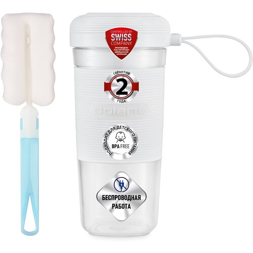 Портативный блендер Polaris PTB 0109 Cordless белый 199000₽