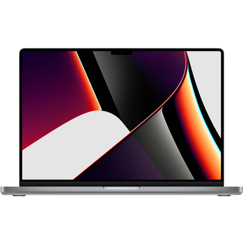 Ноутбук Apple/ 16-inch MacBook Pro: Apple M1 Pro chip with 10-coreCPU and 16-core GPU, 1TBSSD - Silver US