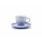 Кофейная пара (чашка и блюдце) RISE 70 мл васильковая - изображение