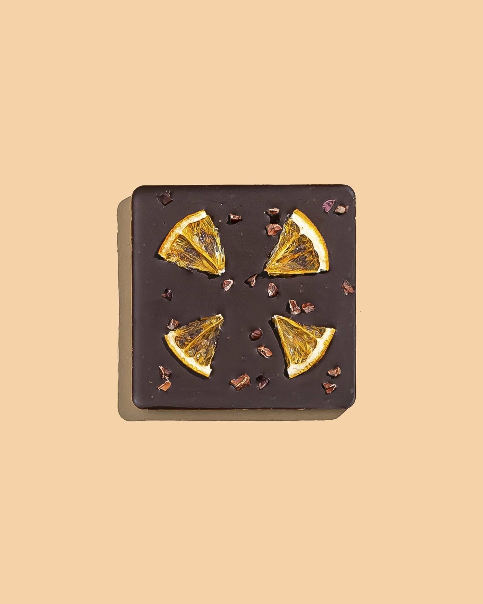 Темный шоколад "Апельсин корица", Hout Cacao, 50 Г - фотография № 4