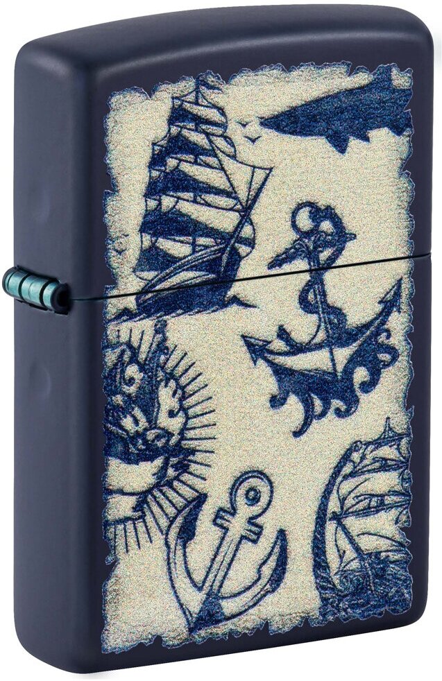 Зажигалка бензиновая Zippo 49774 Nautical Design