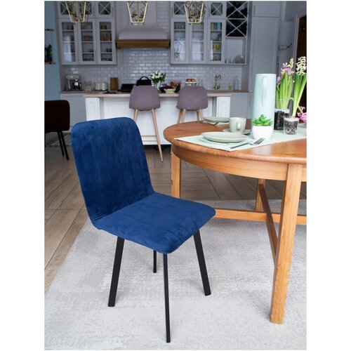 Стул для кухни из мягкого велюра