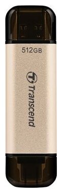 Флешка Transcend Jetflash 930С 512ГБ USB3.0 золотистый/черный (TS512GJF930C)