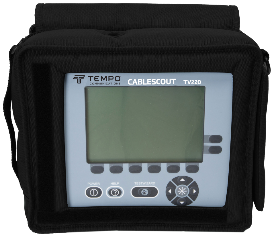 Tempo CableScout TV220 импульсный рефлектометр для диагностики коаксиальных кабелей (CATV)