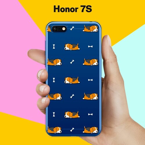 силиконовый чехол бигли спят на honor 9a Силиконовый чехол Бигли спят на Honor 7S