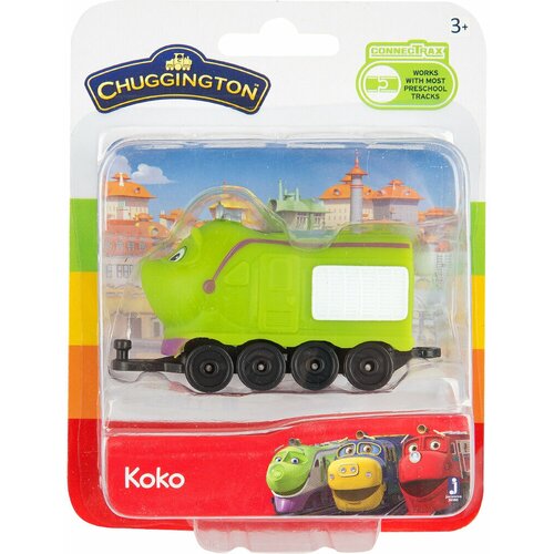 Паровозик CHUGGINGTON Коко в блистере robot trains паровозик вито в блистере