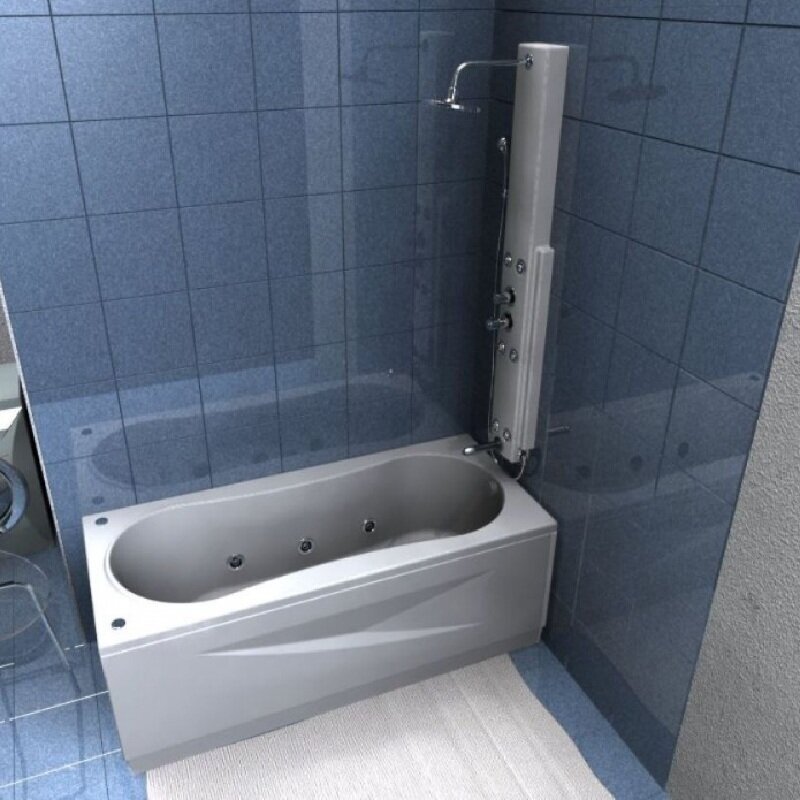 Акриловая ванна Aquatek Афродита 150х70 см AFR170-0000045, белый - фото №12