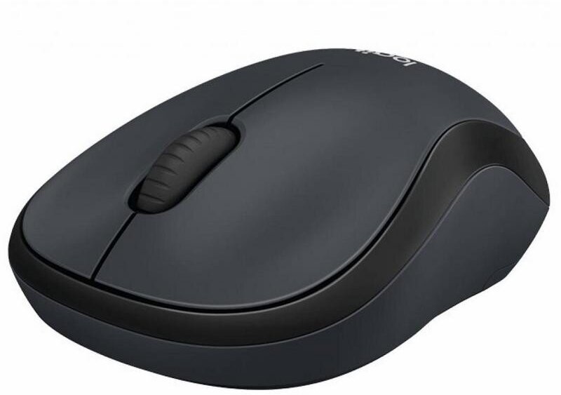 Мышь компьютерная Logitech "M220", бесшумная, черная (910-004878)