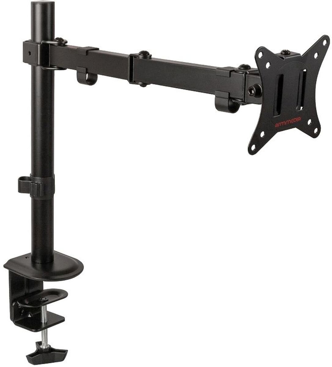 Кронштейн для монитора Arm Media LCD-T10, настольный, поворот и наклон, черный (90396) - фото №1