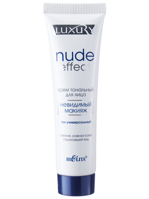 Bielita Тональный крем Luxury Nude Effect невидимый макияж, 30 мл/32 г, оттенок: универсальный