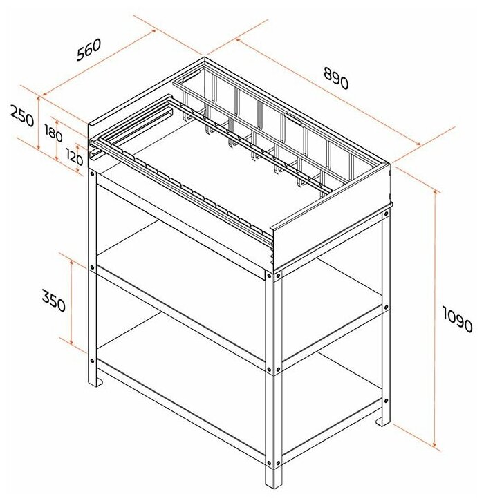 Гриль Gratar Patio GP-03 89х56х109 см - фотография № 3