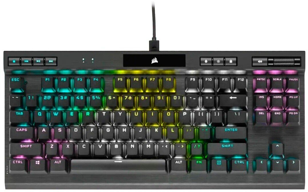 Клавиатура Corsair K70 RGB TKL (Английская раскладка, свитчи Cherry MX Speed)