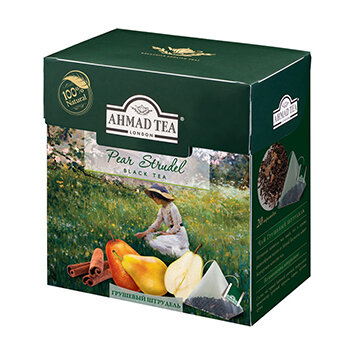 Чай черный Ahmad Tea Шоколадный брауни листовой в пирамидках, 20 х 1,8 г - фото №19