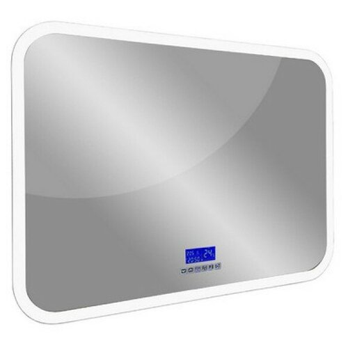 Зеркало настенное в ванную с LED подсветкой СТИВ-6 + подогрев REDO, 100х80 см / Модуль МФМ + подогрев, выключатель - сенсор