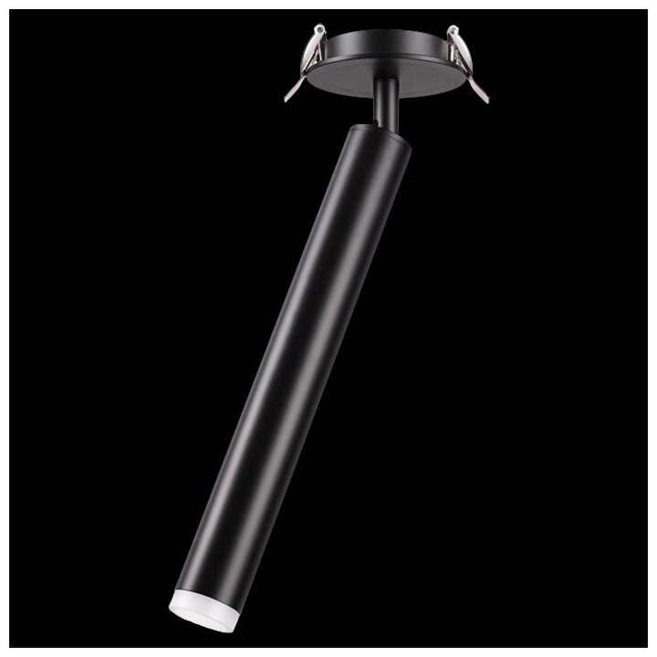 Светильник Novotech Modo 357889, LED, 10 Вт, 3000, теплый белый, цвет арматуры: черный, цвет плафона: черный - фотография № 4
