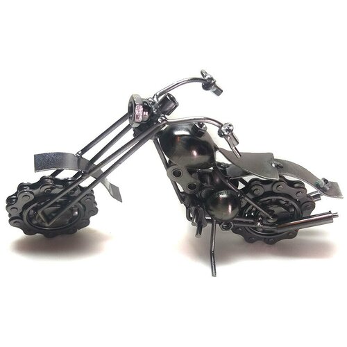 Декоративная модель мотоцикла (металл), ручная работа. moto-002