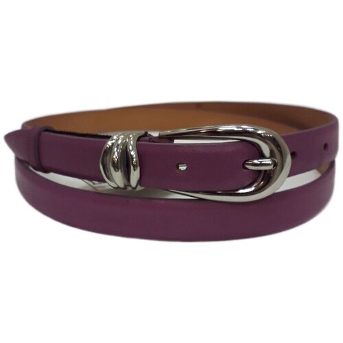 фото Ремень sevaro elit, натуральная кожа, для женщин, длина 120 см., розовый, фуксия