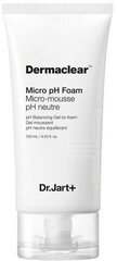 Dr. Jart+ гель-пенка глубокого очищения для умывания Dermaclear Micro pH Foam, 120 мл, 120 г