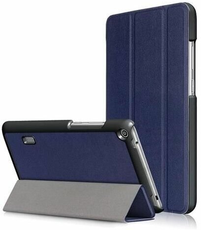 Умный чехол Kakusiga для планшета Huawei Mediapad T3 7.0 Wifi BG2-W09 синий (НЕ подходит Huawei Mediapad T3 7.0 3G BG2-U01).