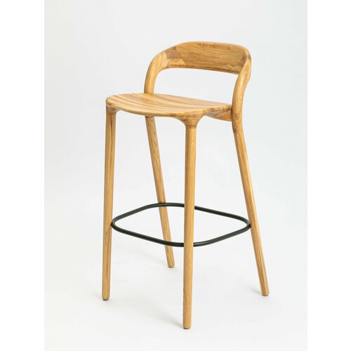 Стул барный Мэри ПМЦ из массива дуба бесцветный шелковисто-матовый 28490₽