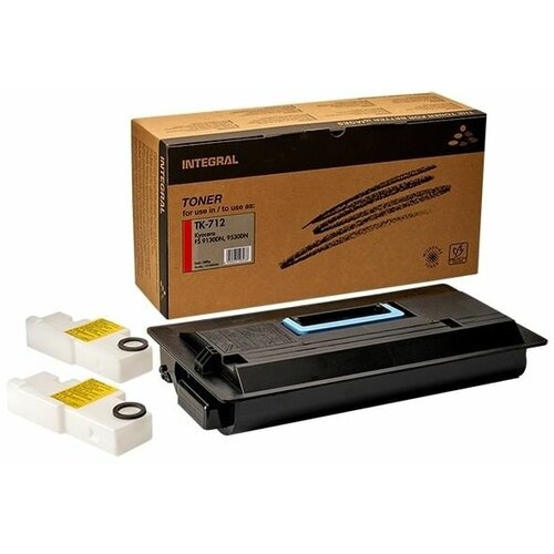 Тонер-картридж Integral TK-710 черный, для Kyocera лазерный картридж easyprint lk 710 fs 9130dn fs 9530dn для kyocera черный