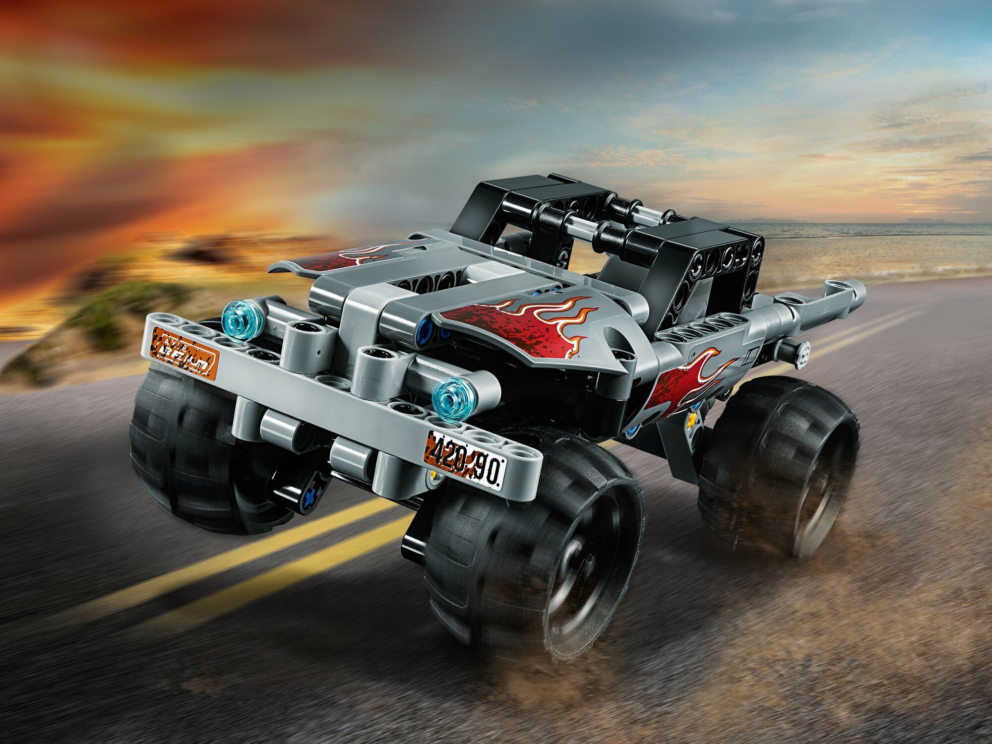 Lego Technic 42090 Машина для побега Конструктор - фото №7