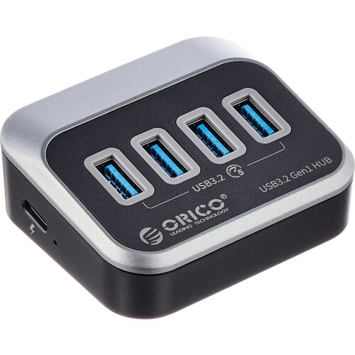 USB-концентратор ORICO M3U3-4A-05 разъемов 4 50 см черный 278300₽