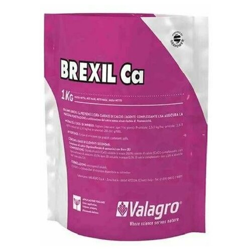 Valagro Brexil Ca Брексил Са профилактика дефицита кальция 100 г (ручная фасовка) valagro бороплюс профилактика дефицита бора с этаноламином 100 мл ручная фасовка