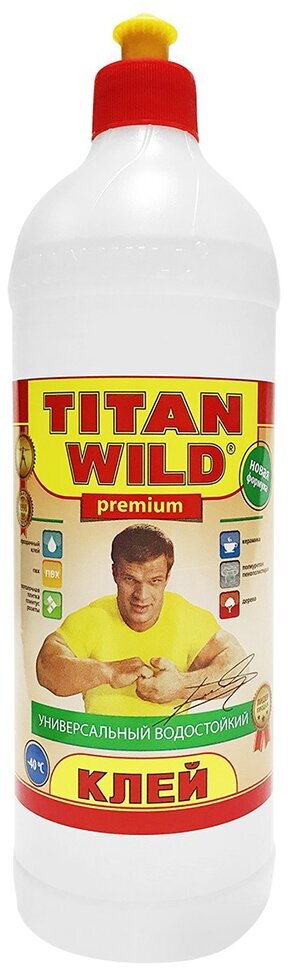 Клей универсальный водостойкий Titan Wild, 1 л