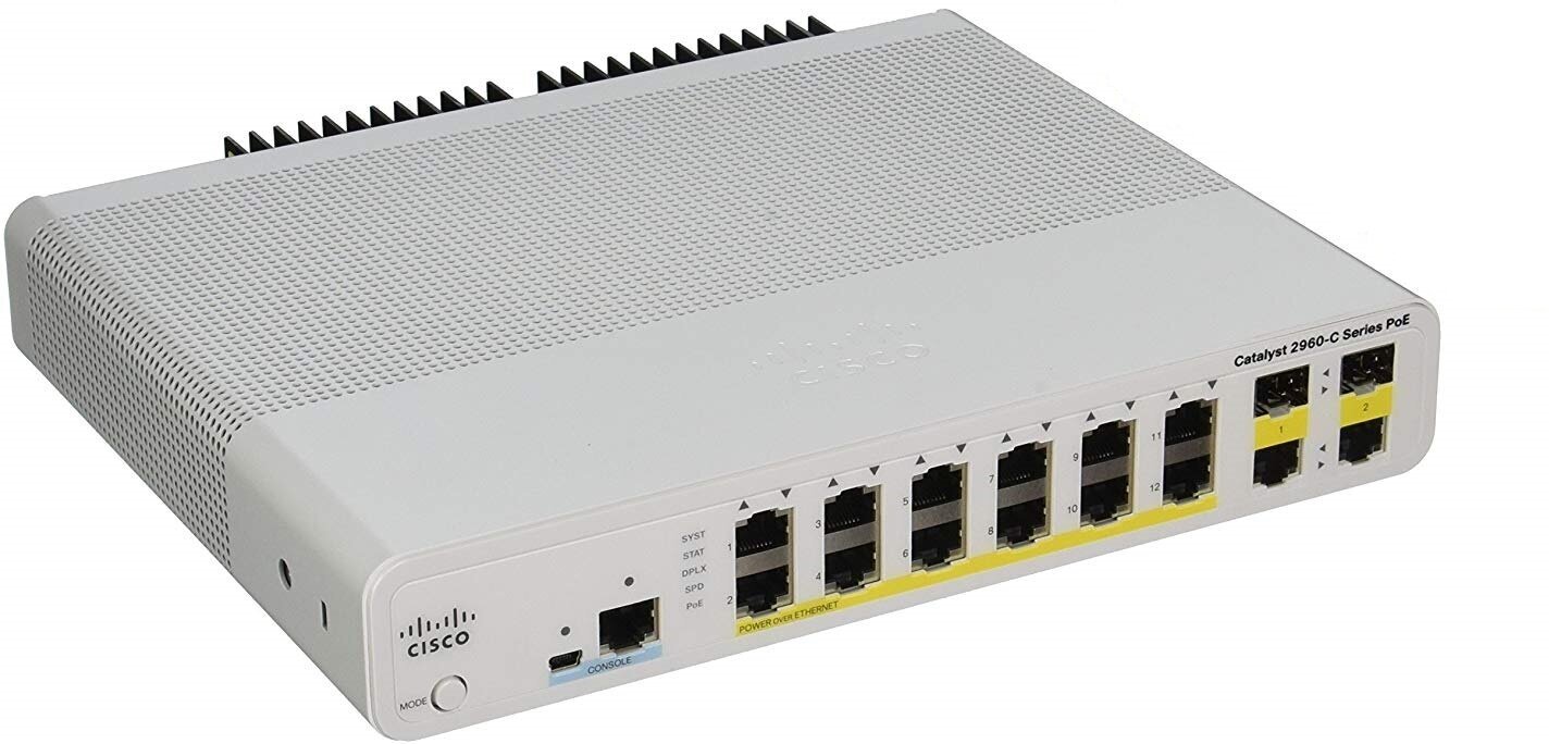 Коммутатор Cisco WS-C2960C-12PC-L