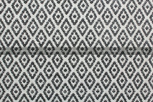 Ткань Костюмная ткань Chanel чёрно-белая с ромбами, ш134см, 0,5 м
