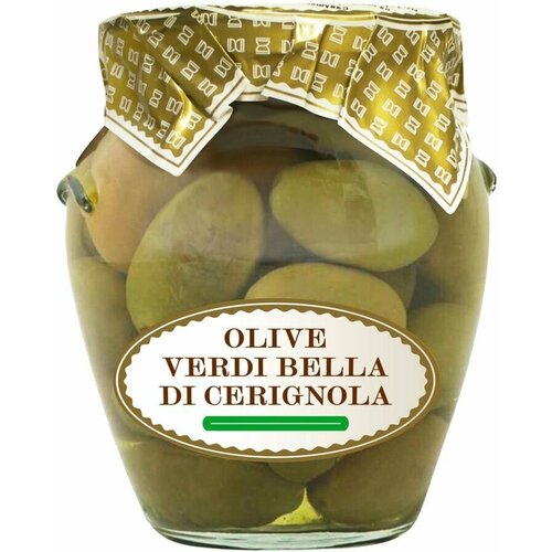 Оливки DOLCE ALBERO Bella di cerignola зеленые, 580мл
