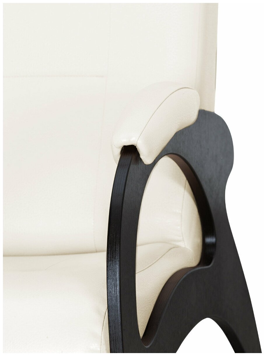 Кресло для отдыха Соната Экокожа Кремовый (milk) 64x88 см