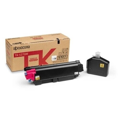 Kyocera Картридж Kyocera-Mita TK-5270M , Magenta {P6230cdn/M6230cidn/M6630cidn (6000стр)}